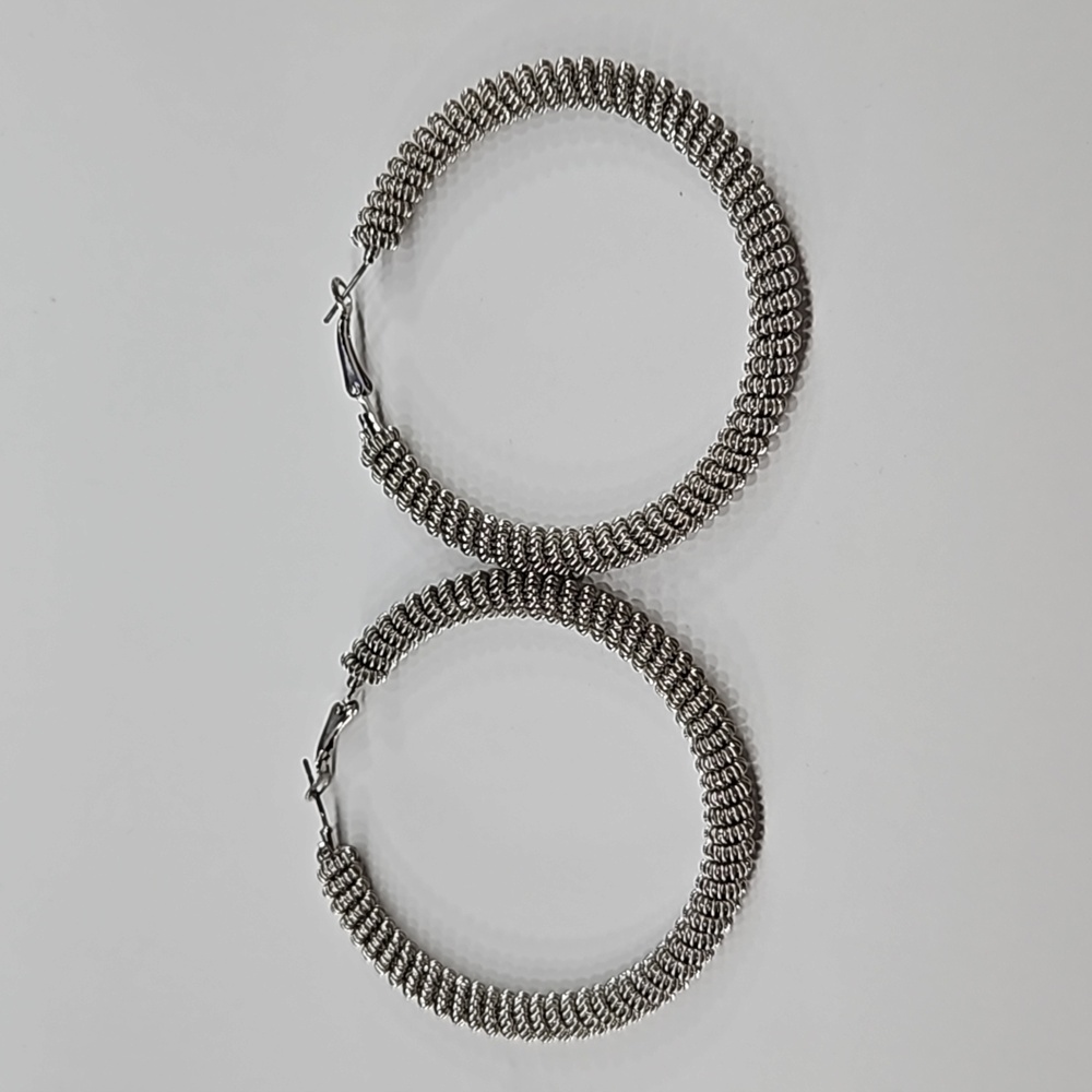 H&M Silver hoop